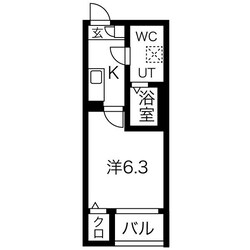 守山自衛隊前駅 徒歩4分 2階の物件間取画像